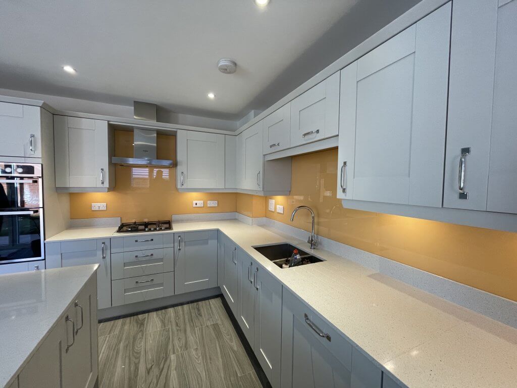 Glass Kitchen splashbacks